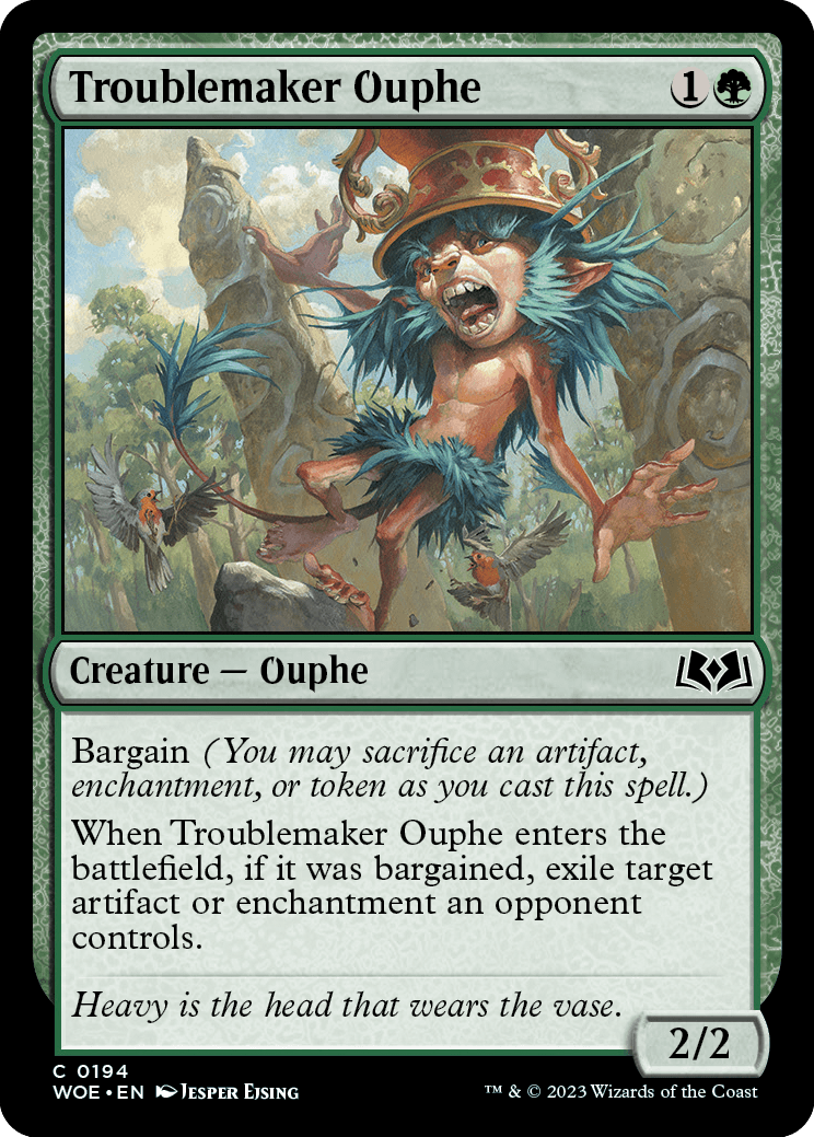 MTG Canarias - WOE 0194 - Troublemaker Ouphe