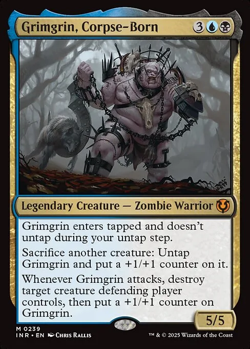 Grimgrin, nacido del cadáver