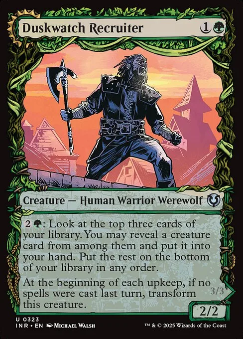 Reclutador de Vigilaponiente // Aullador de Krallenhorde