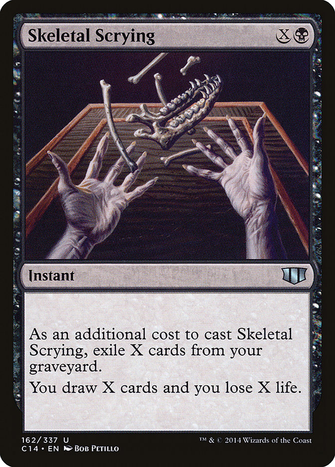 MTG Canarias - C14 162 - Skeletal Scrying