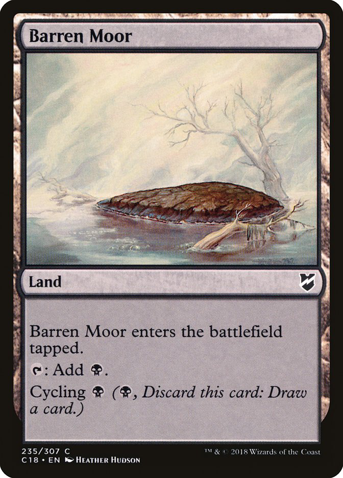 MTG Canarias - C18 235 - Barren Moor