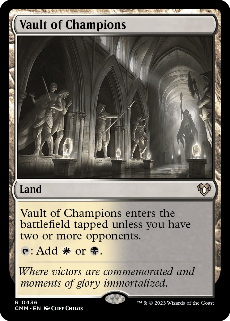 MTG Canarias - CMM 0436 - Vault of Champions