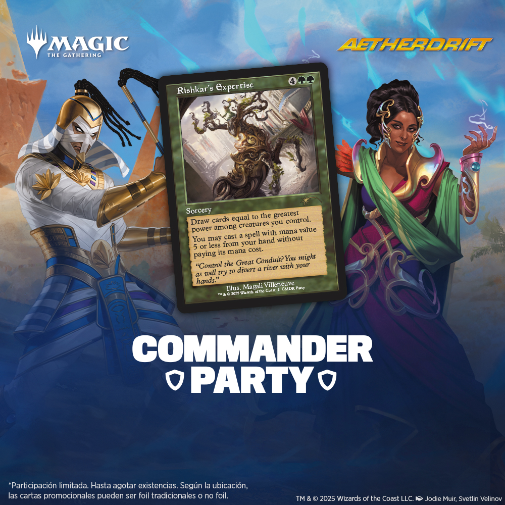 MTG Canarias - Commander Party de Aetherdrift