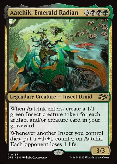 Áatchik, radián esmeralda