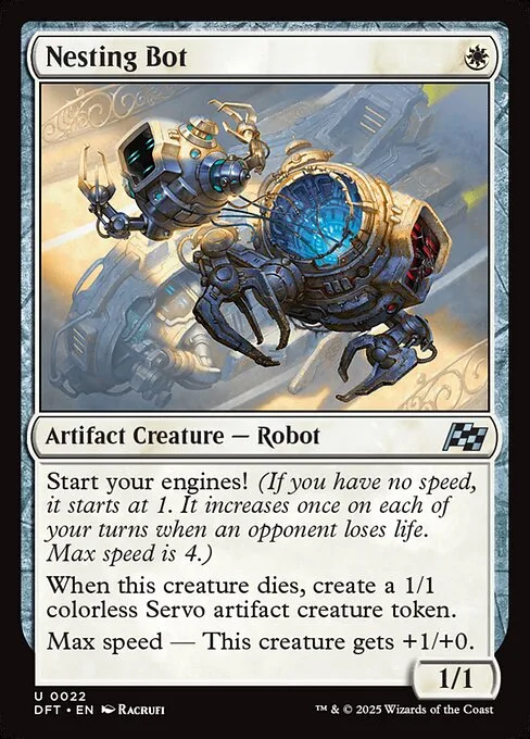 Robot anidador