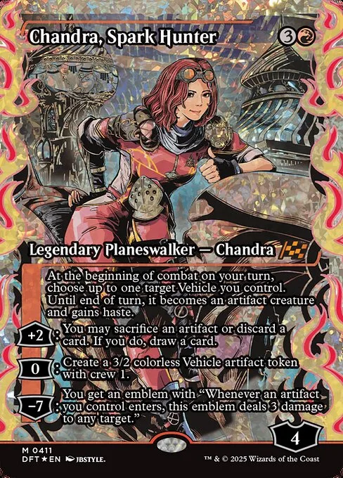 Chandra, cazadora de la chispa