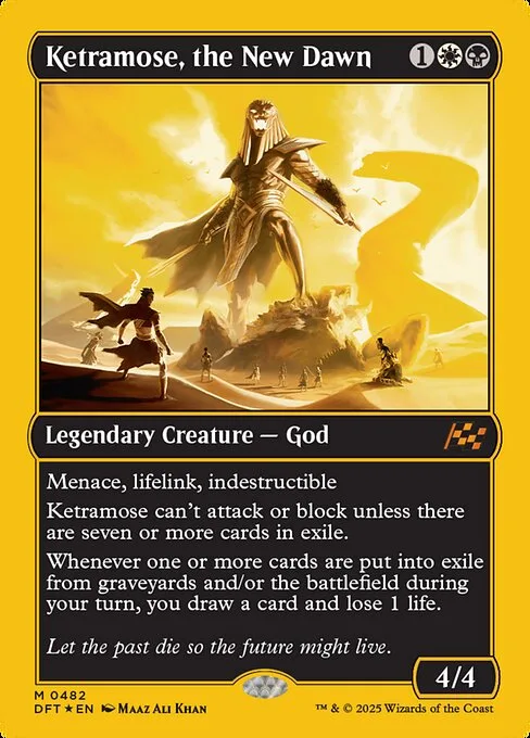 Ketramose, el Nuevo Amanecer
