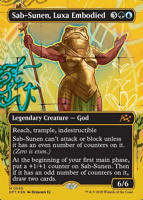 Sab-Sunen, encarnación del Luxa