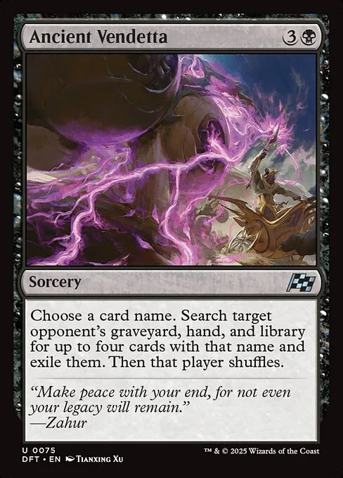 Vendetta ancestral