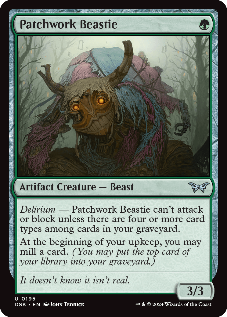 MTG Canarias - DSK 0195 - Patchwork Beastie