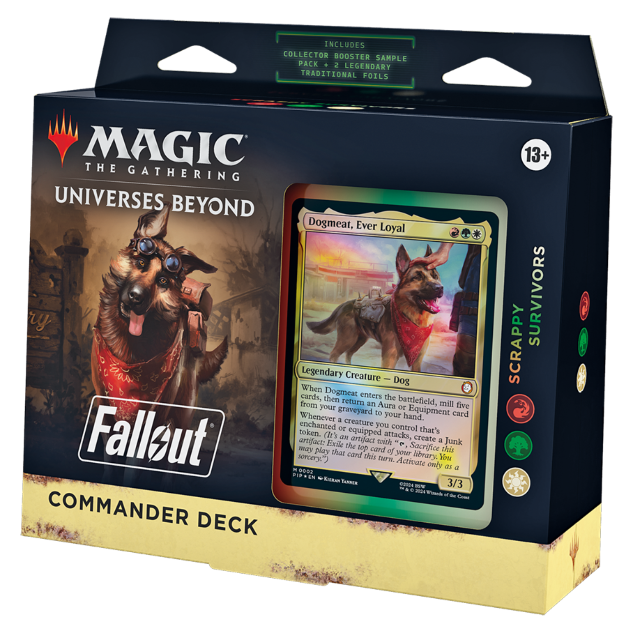 MTG Canarias - Fallout - Commander Deck - Dogmeat, Ever Loyal (Scrappy Survivors)