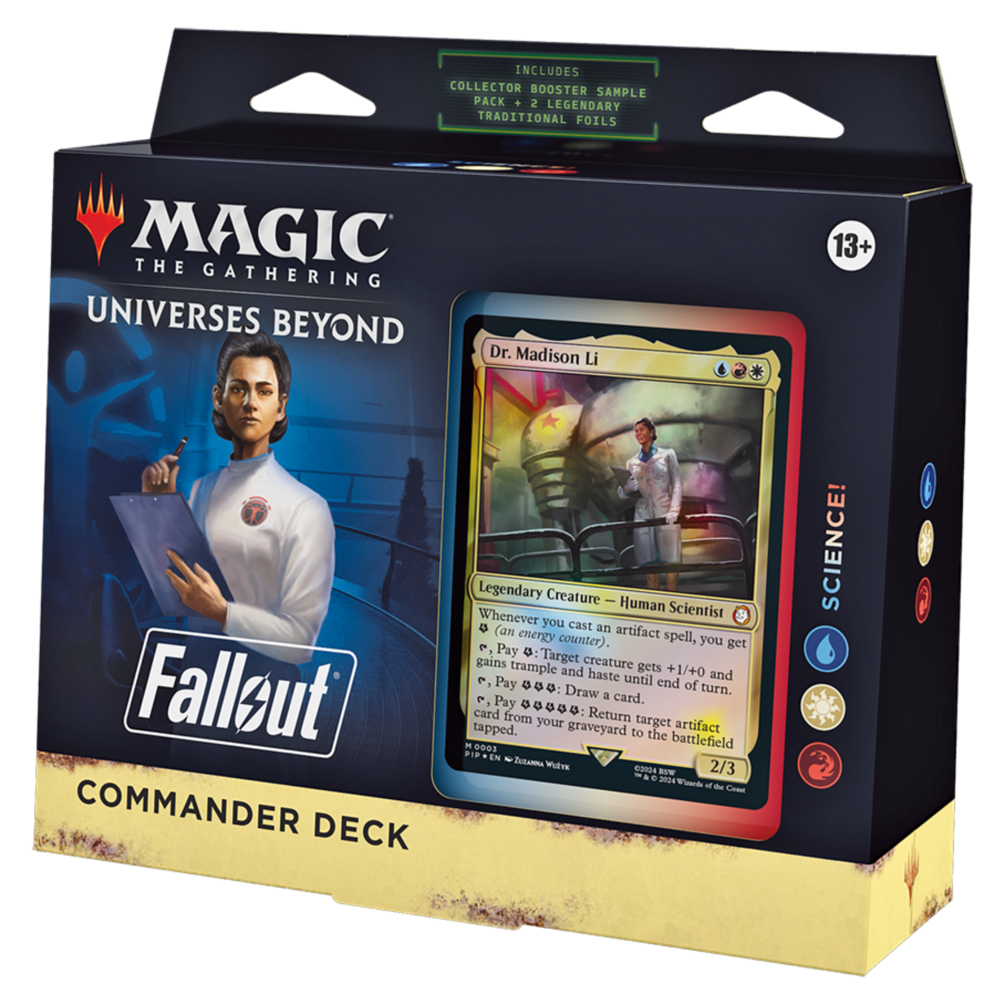 MTG Canarias - Fallout - Commander Deck - Dr. Madison Li (Science!)