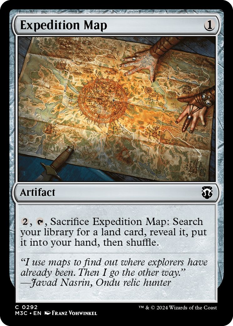 MTG Canarias - M3C 0292 - Expedition Map