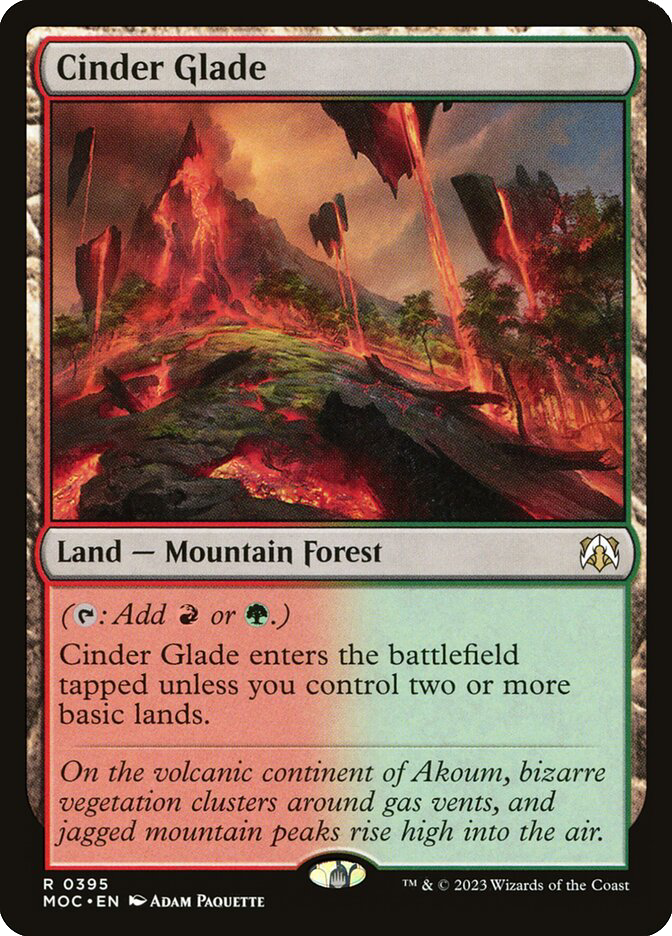 MTG Canarias - MOC 0395 - Cinder Glade