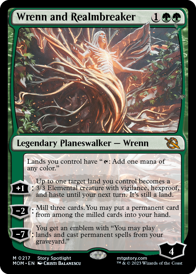 MTG Canarias - MOM 0217 - Wrenn and Realmbreaker