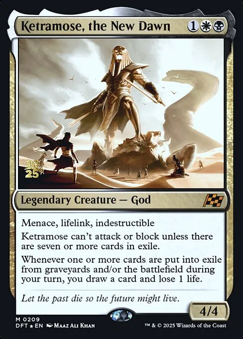 Ketramose, el Nuevo Amanecer