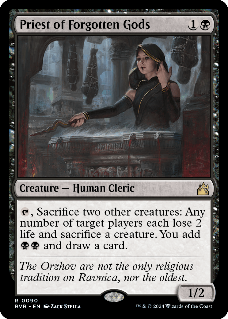 MTG Canarias - RVR 0090 - Priest of Forgotten Gods