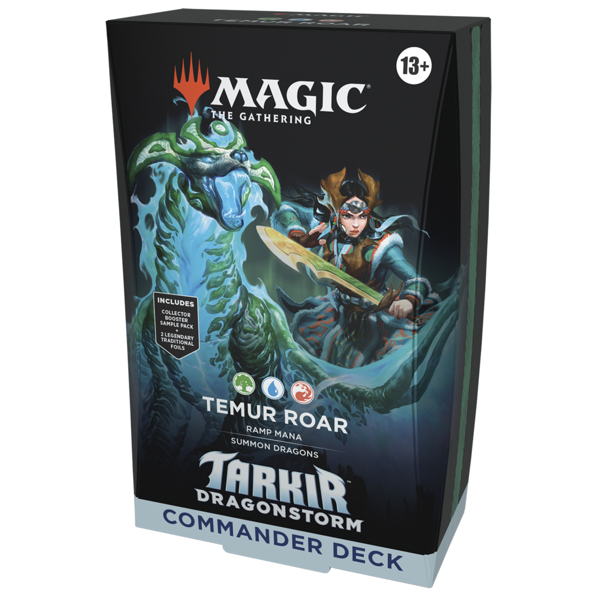 MTG Canarias - Tarkir Dragonstorm - Commander Deck - (Temur Roar)