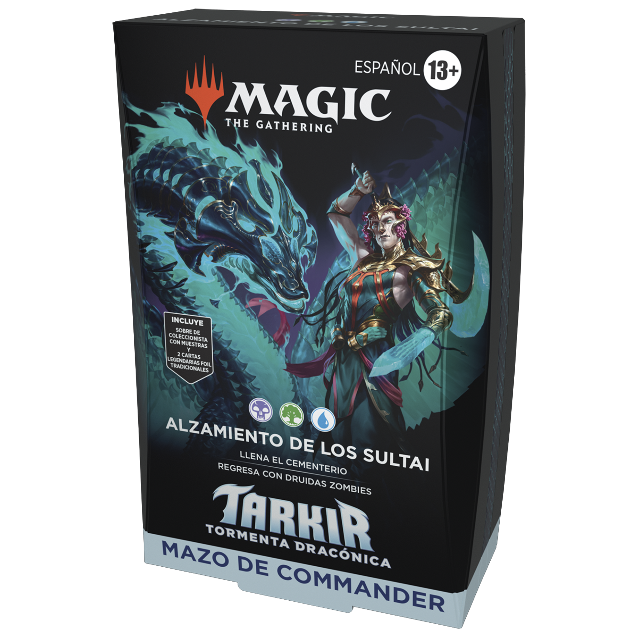 MTG Canarias - Tarkir, tormenta dracónica - Mazo preconstruido de Commander - Alzamiento de los Sultai