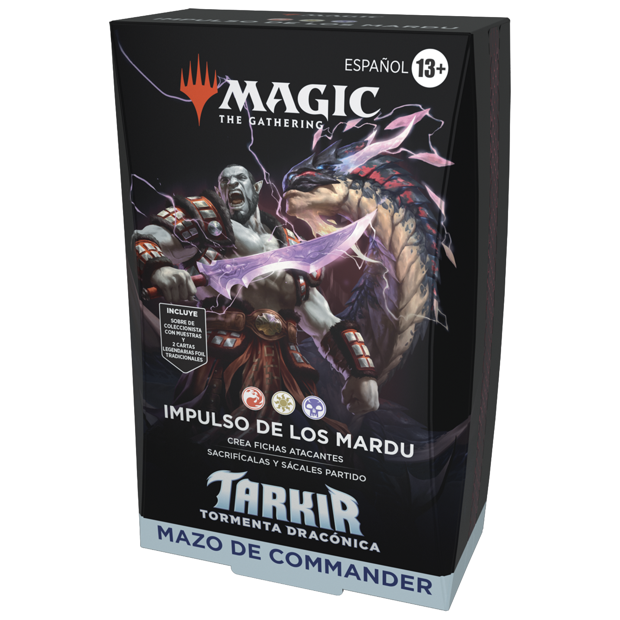 MTG Canarias - Tarkir, tormenta dracónica - Mazo preconstruido de Commander - Impulso de los Mardu