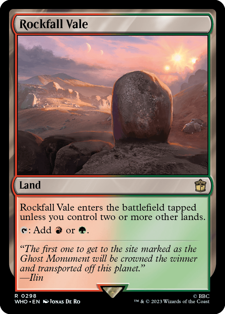 MTG Canarias - WHO 0298 - Rockfall Vale