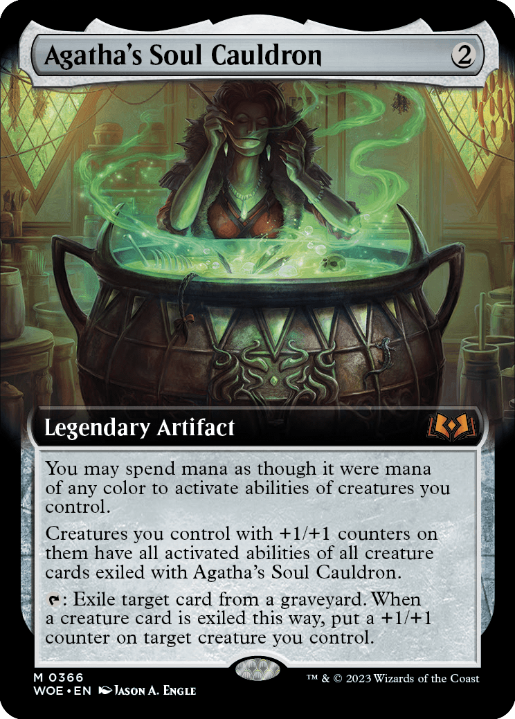 MTG Canarias - WOE 0366 - Agatha's Soul Cauldron