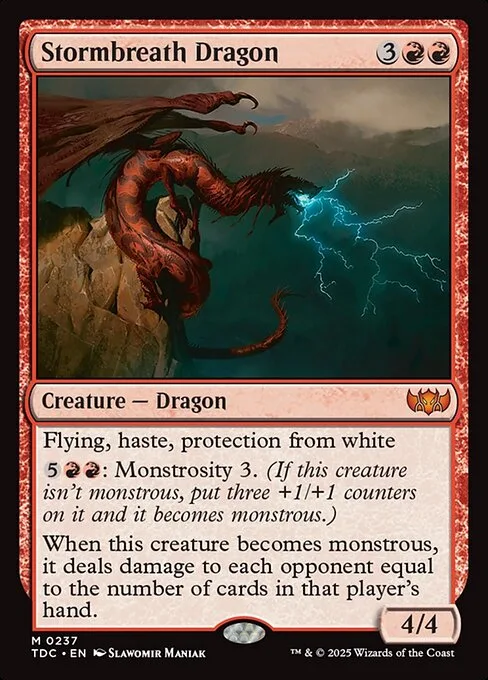 Dragón aliento de tormenta