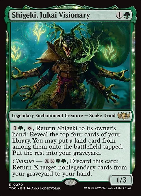 Shigeki, visionario de Jukai