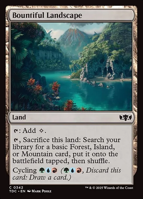 Paisaje exuberante