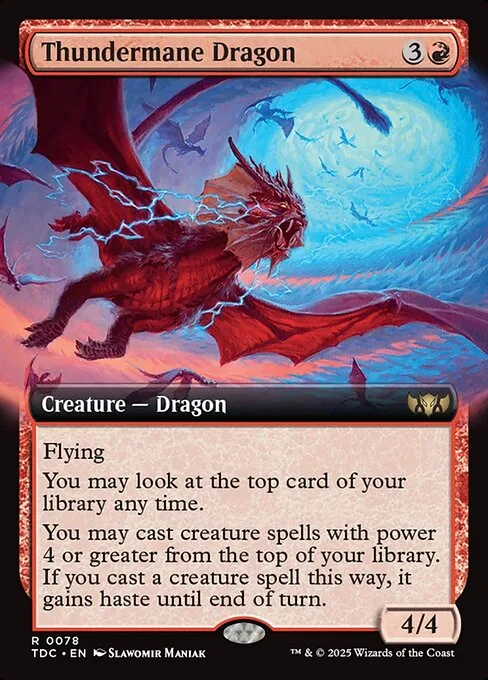 Dragón melenatrueno