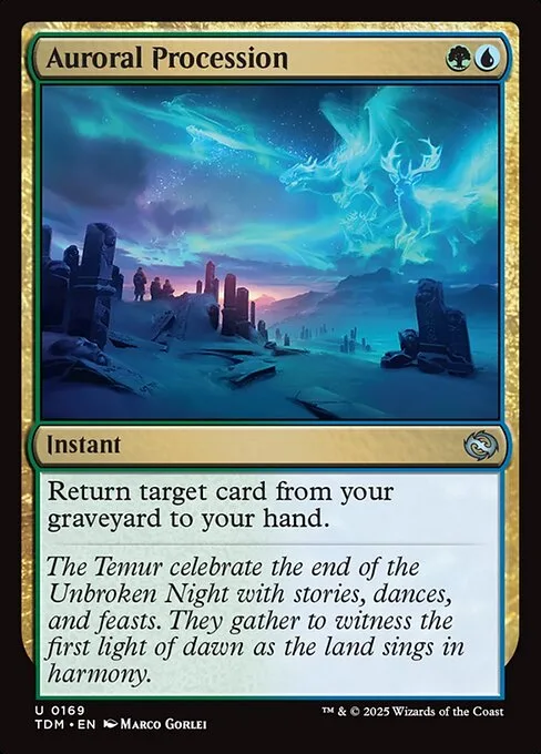 Procesión auroral