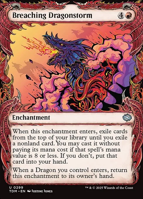 Tormenta de dragones agrietadora