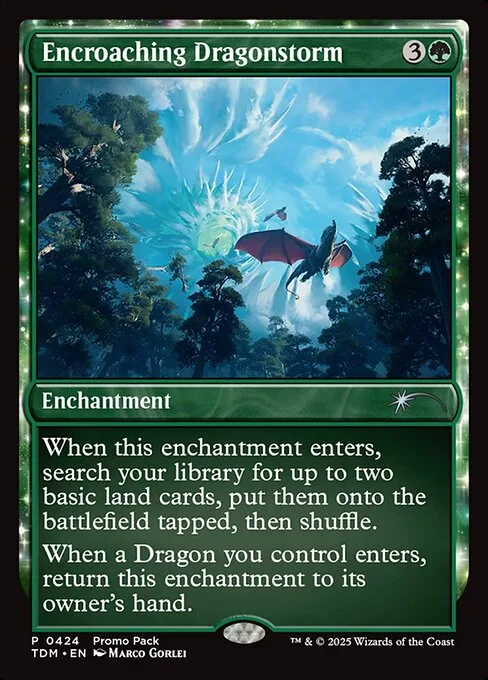 Tormenta de dragones en expansión