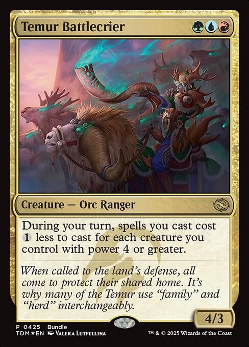 Convocadora bélica temur