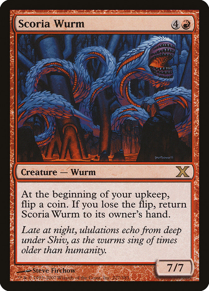 MTG Canarias - 10E 227 - Scoria Wurm