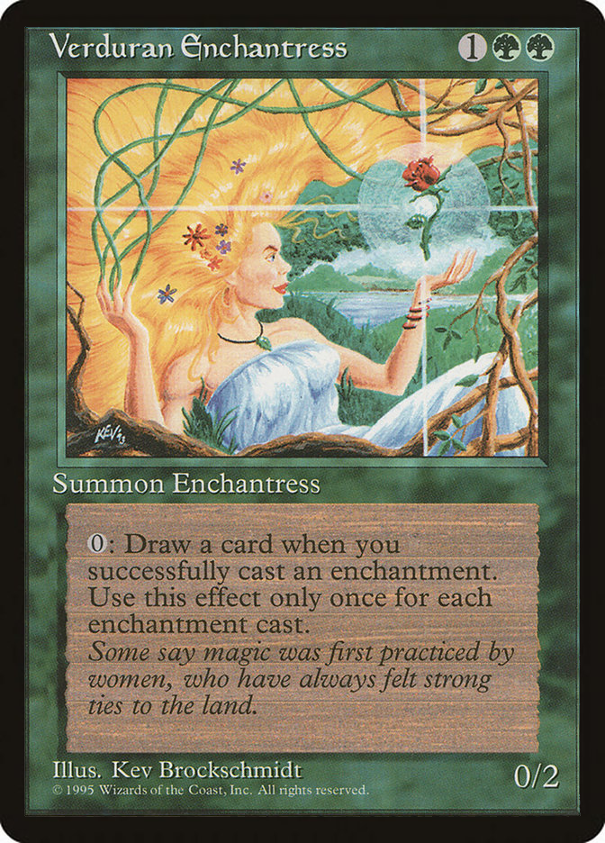 MTG Canarias - 4BB 281 - Verduran Enchantress