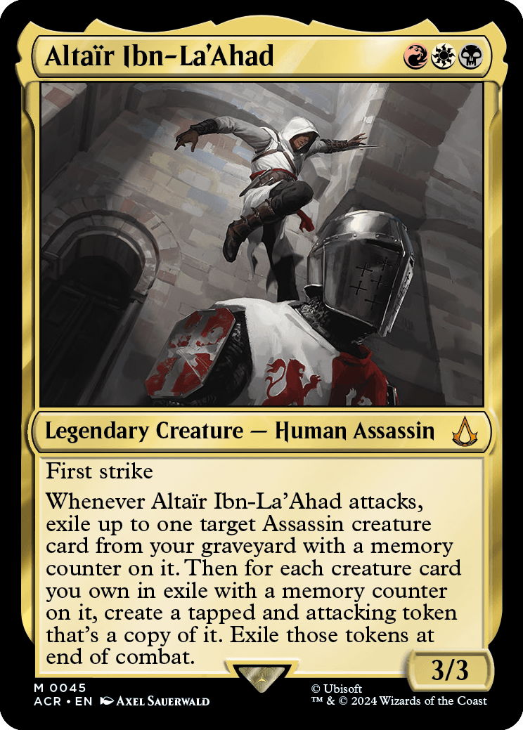 MTG Canarias - ACR 0045 - Altaïr Ibn-La'Ahad