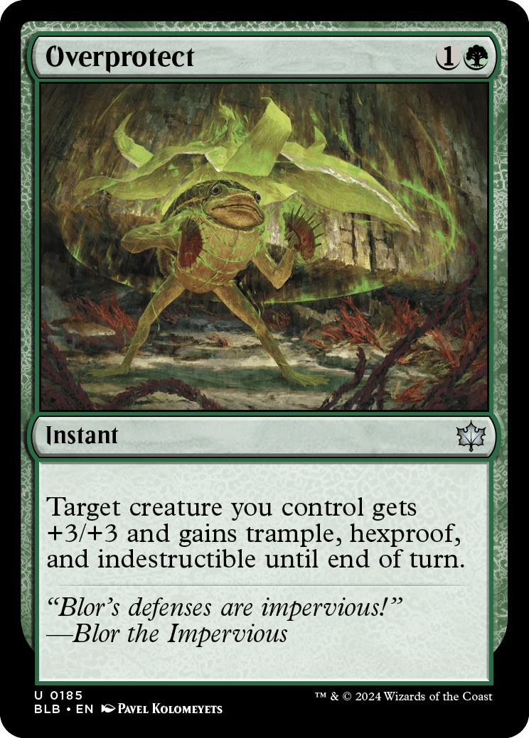 MTG Canarias - BLB 0185 - Overprotect