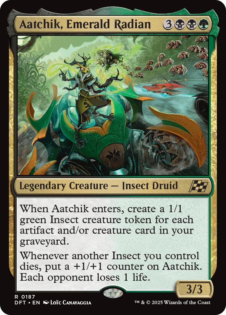 MTG Canarias - DFT 0187 - Aatchik, Emerald Radian