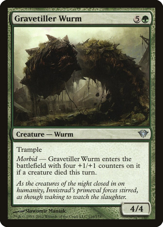 MTG Canarias - DKA 116 - Gravetiller Wurm