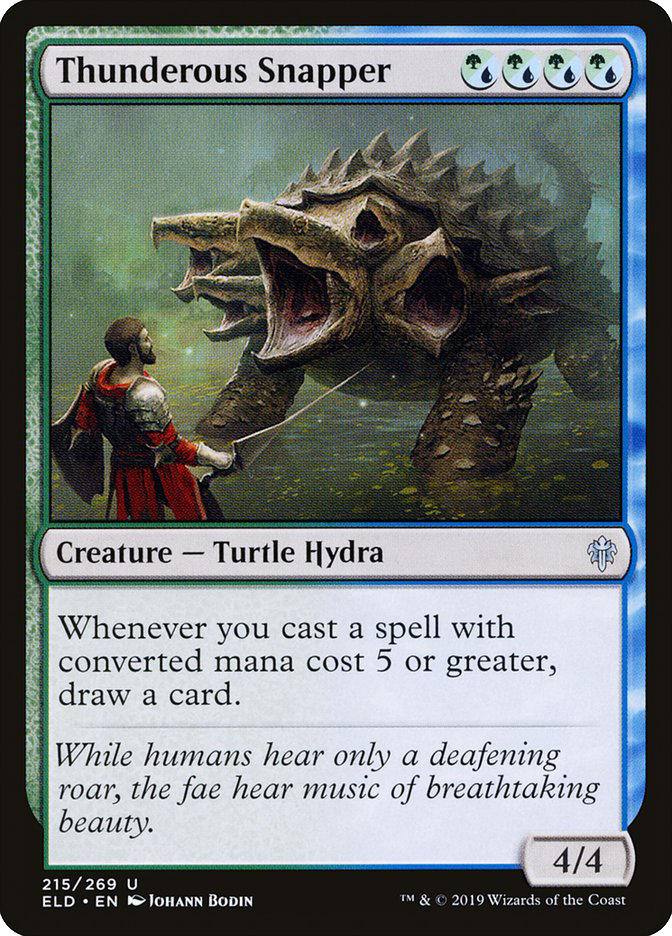 MTG Canarias - ELD 215 - Thunderous Snapper