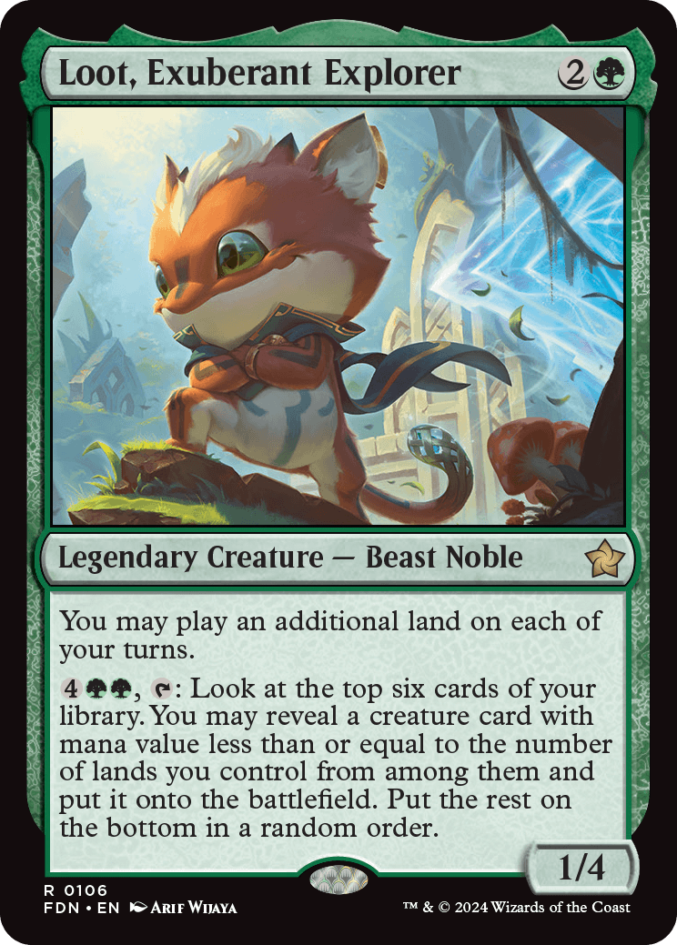 MTG Canarias - FDN 0106 - Loot, Exuberant Explorer