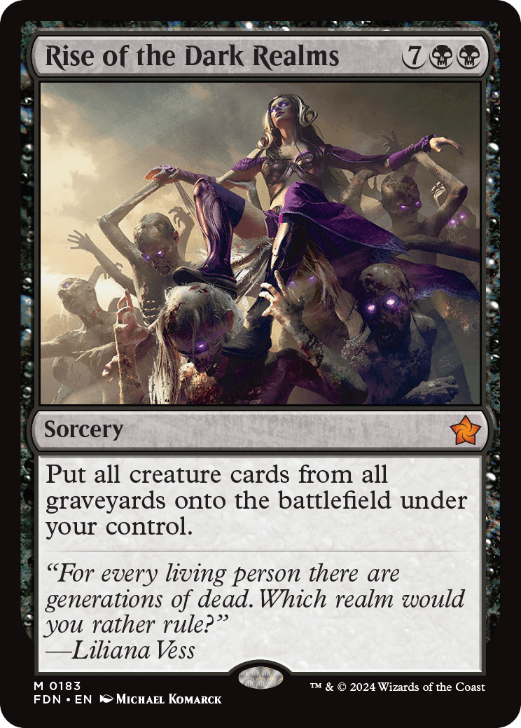 MTG Canarias - FDN 0183 - Rise of the Dark Realms