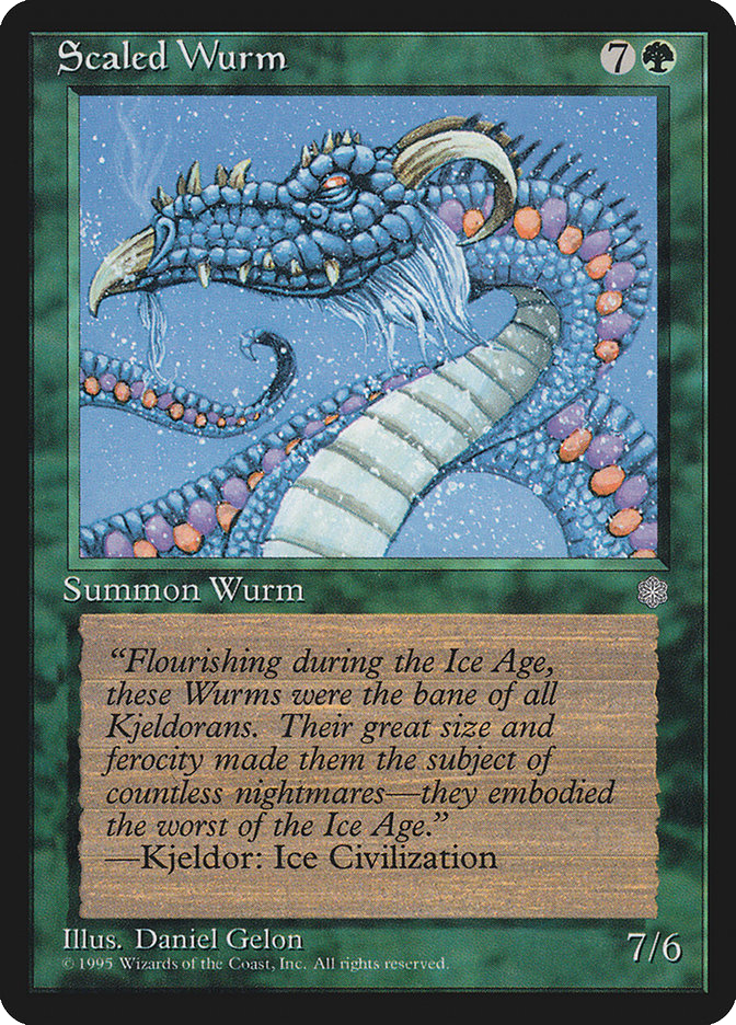 MTG Canarias - ICE 262 - Scaled Wurm