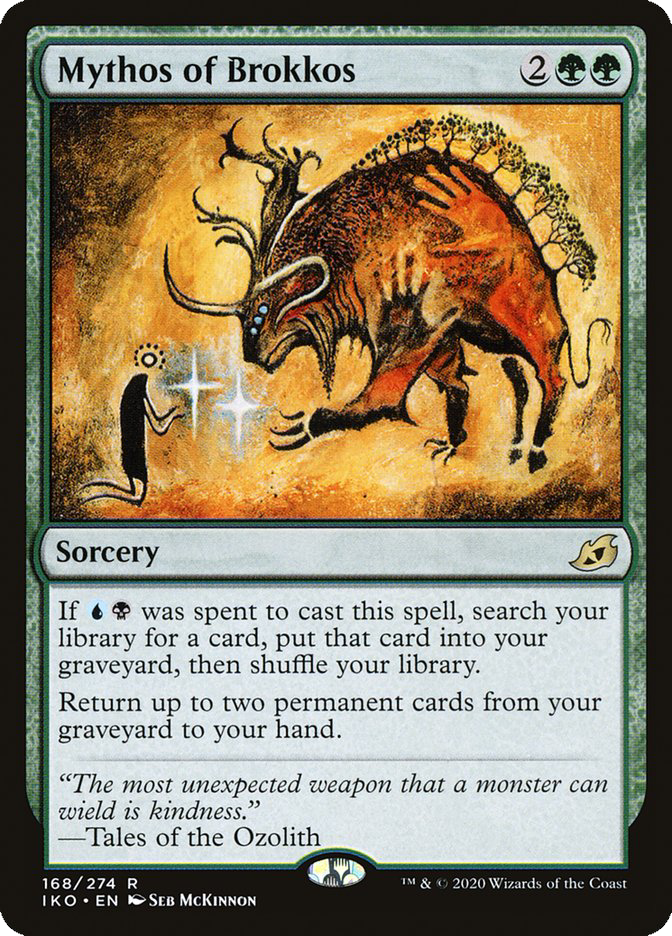 MTG Canarias - IKO 168 - Mythos of Brokkos
