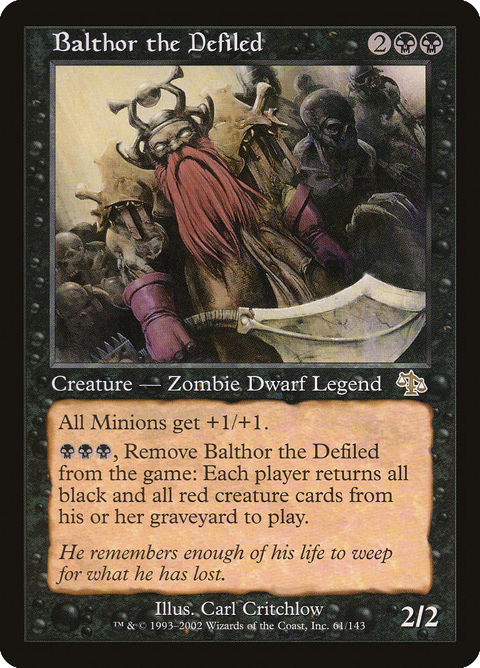 MTG Canarias - JUD 61 - Balthor the Defiled