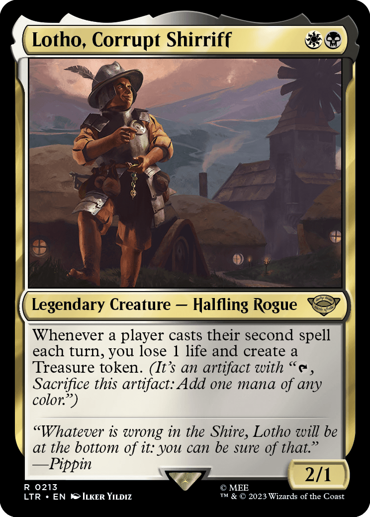 MTG Canarias - LTR 0213 - Lotho, Corrupt Shirriff