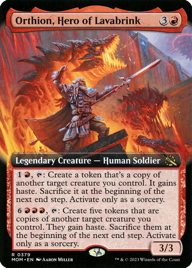 MTG Canarias - MOM 0379 - Orthion, Hero of Lavabrink