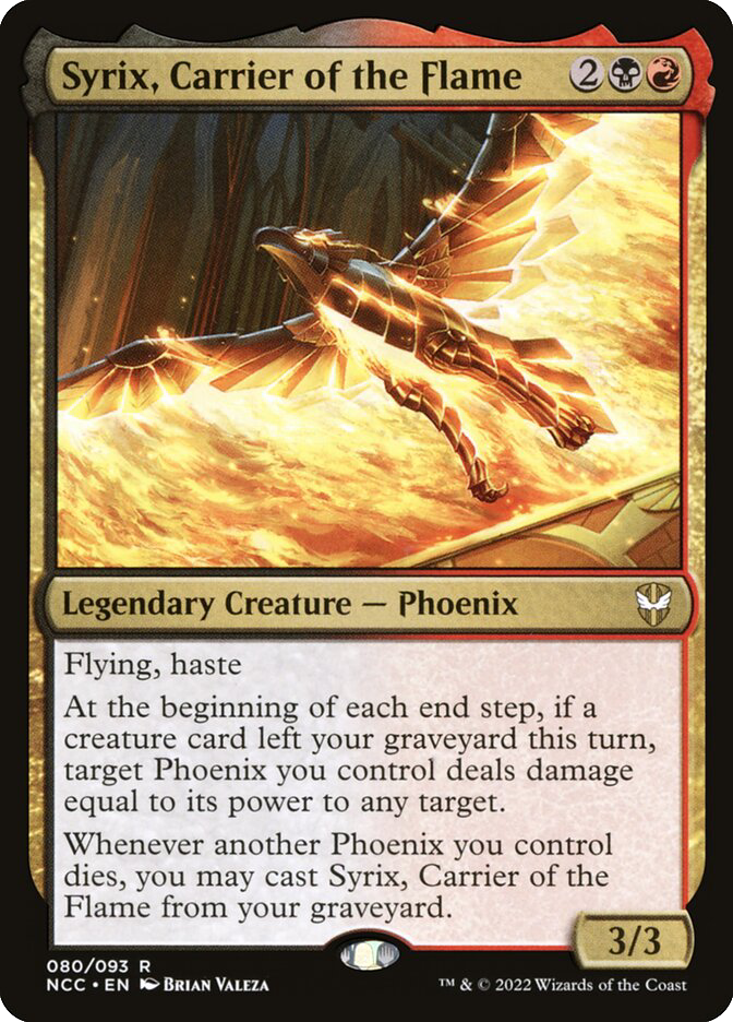 MTG Canarias - NCC 080 - Syrix, Carrier of the Flame