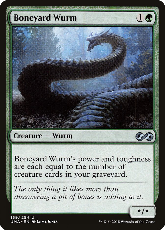 MTG Canarias - UMA 159 - Boneyard Wurm